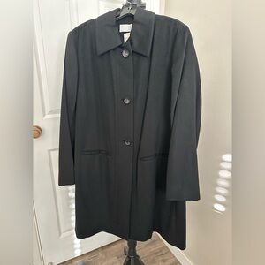 TSE Black Cashmere Coat